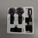 Mini Mic Pro - Professional Wireless Microphone for iPhone, iPad, Lavalier Microphone for Video Recording - iPhone Mic Crystal Clear Recording for Content Creators (iPhone 14 & Below)