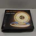 COB LED Strip Lights 50ft,3000K DC 24V Dimmable Warm White Flexible LED Rope Lights for Bedroom,with Remote and app Control LED Lights Strip for Living Room, Shelf, Cabinet