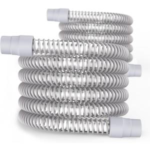 CPAP Tube - 6-Foot Universal CPAP Tubing - FSA/HSA eligible-Compatible with Most Machines & Masks, 19mm CPAP Hose - 22mm connectors, Lightweight Flexible, Odor-Free, 2-Pack
