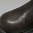 AMINUGAL Knee High Boots Women Square Toe Pull On Wide Calf Riding Fashion Buckles Chunky Metallic Casual Vintage Buckle Rivet 7