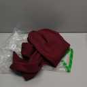 ANRABESS Women Long Sleeve Turtle Mock Neck Rib Knit Stretch Slim Fitted Bodycon Sweater Mini Short Dress 2025 Fall Outfits Wine Red Small