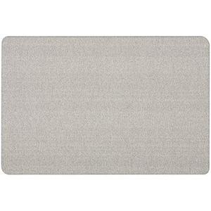 Quartet Bulletin Board for Walls, Fabric, 3' x 2', Frameless Pin Board, Fiberboard, Display Board, Oval Office, Home Office Decor or Home School Organization Board, Vertical/Horizontal, Gray (7683G)