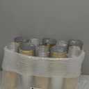 LIYH 100 Pcs Gold Plastic Cups - 16 oz Clear and Gold Rim Plastic Cups, Big Size Fancy Disposable Party Cup Beverage Drinking Cup for Party & Wedding