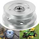 AM133924 Mower Deck Double Deck Drive Belt Tightener Pulley for John Deere LX280 LX288 LX289 GX255 GX325 GX345 GX355 Also Replace AM127594, AM125668