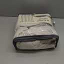 100% Blackout Shield Linen Blackout Curtains for Bedroom 90 Inches Long, Back Tab/Rod Pocket Living Room Drapes, Thermal Insulated Blackout Curtains 2 Panels Set, 50" W x 90" L, Beige