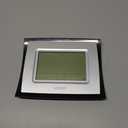 La Crosse Technology 513-1918S-INT Atomic Digital Wall Clock with Outdoor Temperature