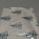 Horaldaily Christmas Tablecloth 6084 Inch Rectangular, Trees Green Boho Washable Table Cover for Party Picnic Dinner Decor