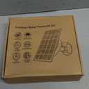 FUTUREZEN 10W Solar Panel for Security Camera, Trail Camera, Type-C Device, Solar Charger with USB-C, Micro USB & DC 5.5x2.1mm Port, IP66 Waterproof, Adjustable Mount, 7.2FT Cable