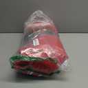 YOREPEK Padded Stroller Travel Bag for Airplane, Compatible with Doona Car Seat Stroller and More, Stroller Gate Check Bag with Lockable Zipper,Foldable Stroller Storage Bag Backpack for Baby Travel (Red)