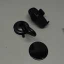 Qifutan Cell Phone Holder for Car Phone Mount Long Arm Dashboard Windshield Car Phone Holder Anti-Shake Stabilizer Phone Car Holder Compatible with All Phone Android Smartphone, Black