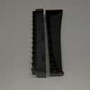 ZYTHRONE Horizontal Stand for PS5 Slim & Pro Console and Hold 12 Pcs Game Disc, PS5 Base Stand Compatible with PlayStation 5 Slim/Pro Disc & Digital Editions, Black