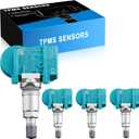 F2GZ-1A189-A Tire Pressure Sensor for:-Ford Edge 2016 2017 2018 2019 2020 2021 for:-Mustang Explorer Fusion Flex Edge Ranger F150 for:-Lincoln,TPMS Sensors Set of 4,Tire Sensors # F2GT-1A180-AB