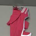 SlowTon Dog Raincoat, Adjustable Dog Rain Jacket Clear Hooded Double Layer, Waterproof Poncho with Reflective Strip Straps and Storage Pocket for Small Medium Large Dogs Puppies(FU XS)