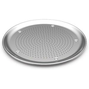 Nordic Ware 46000 Naturals Aluminum Commercial 16" Hot Air Pizza Crisper, Silver
