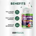 Built by Nature Melatonin 10 mg Melatonin Sleep Gummies Alternative for Adults - Extra Strength Drug Free Sleeping Support Strawberry Flavor Sleep Aid, Naturally Flavored 360 Chewable Tablets BB Jun 22 2028