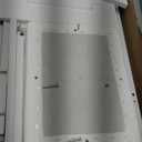 White Makeup Vanity Desk with Mirror and Lights, Vanity Set with Chair, Make Up Dresser Table with Drawers and Power Outlet for Girls Bedroom Small Space