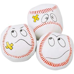 Dozen Baseball Funny Face Kick Balls