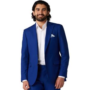 Alton Lane Mercantile Jacket Tailored Fit - Premium Quality Suit Jacket for Men, Stylish and Elegant Formal Suit for Men (Size 36 Short, Cobalt)