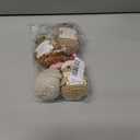 4 PCS Mini Funny Positive Crochet Potato with Positive Card,Cute Emotional Support Cheer up Handmade Knitted Soft Dolls Desk Decor Christmas Birthday Gifts Idea for Women Men Her Him Friends