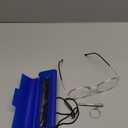 VisionGlobal Bifocal Reading Glasses Blue Light Blocking for Men and Women - Stylish Retro Round Computer Readers (+0.50/+3.00 Magnification, 3097_golden(c5)_sb_gray)