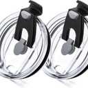 20oz Replacement Lids for Yeti Tumblers, 2 Pack Spill Proof Lids Compatible with YETI,SUNWILL,BJPKPK,WETOWETO,CIVAGO,DOMICARE,MEZMUT,ECOMOZZ 20oz Tumbler