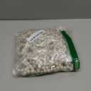 uxcell 24Pcs Pearl Napkin Rings, 1.57"(OD) Imitation Beaded Elegant Plastic Serviette Holder Buckle for Dinner Reception Party Banquet Table Decor, Pink and Gold