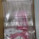 Suclain 50 Pcs Travel Tube Set Includes 0.4 oz Tubes for Women, Reusable Wrappers, Foldable Silicone for Outdoor Sports