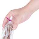 Restaurantware Bag Tek 2 x 1.5 x 5 Inch Retail Bags 100 Durable Candy Bags - Gusset Sleeved Disposable Clear BOPP Gusset Bags Flat-Bottomed For Restaurants Cafes And Delis