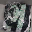 Referee Shirt for Adult - 4 Pcs Referee Costume Ref Jersey Costume Set for Football Umpire Halloween Cosplay (Medium)