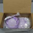 Meanplan 12 Pcs Mermaid Party Favors Shell Hair Brush with Mirror Foldable Mini Travel Pocket Hair Brush Compact Makeup Comb for Women Girls Valentines Day Birthday Gifts(3 Colors)