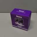 Roku Indoor Camera - Home Security - 2-Pack - Wired Security Camera & Pet Monitor with 1080p HD Color Night Vision, Works with Alexa & Google, Motion & Sound Detection, WDR & WiFi 6