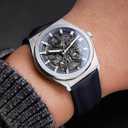 Nylon Leather Watch Band Quick Release Waterproof Resistant Oxford Fabric Durable Hybrid Premium Nylon Fiber Genuine Leather Universal Replacement Strap 18mm 19mm 20mm 21mm 22mm for Men Women