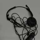 USB Headset with Microphone for PC, Computer Headset with Microphone Noise Canceling Mic for Laptop Call Center Wired Headset with Mic for Work Zoom Skype Teams from Office Home (Black)