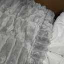 beeweed Couch Covers for Sofa, Couch Covers for Dogs Washable, Non Slip Plush Sofa Slipcovers, Couch Furniture Protector Pet Friendly, Light Grey, 27.6” x 70.9”