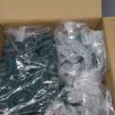 C9 LED Christmas Lights Outdoor, 68 Feet 100 LED Strawberry String Lights with 100 Spring Clamps, Waterproof Commercial Grade Extendable for Outside Roofline Patio Home Xmas Decoration, Pure White