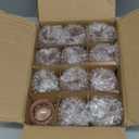 DARJEN Pink Votive Candle Holders Set of 24- Round Glass Candle Holders Bulk for Flameless LED Tea Waxes, Romantic Candle Holder for Wedding & Home Table Decor, Various Parties