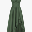 Scarlet Darkness Renaissance Dress Women Summer Sleeveless Corset Sundress with Pockets, Size S