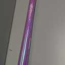 LeZakaa Purple Wrapping Paper Roll, Holographic Iridescent Wrapping Paper for Birthday, Valentine's, Mother's Day, Halloween, Holiday, Large Roll, 30 inches x 32.8 Feet (92.9 sq.ft.)