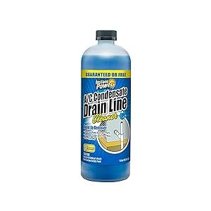 Instant Power A/C Condensate Drain Line Cleaner - AC & HVAC Unclogger for Air Conditioner Drain Lines, Prevents Odors & Water Damage, Safe for Pipes & Septic Systems - 32 oz (Pack of 1)