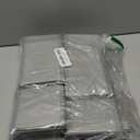 Criusia Drawer Organizer Clothes 12 Pack -Dresser Organizer Bins for Closet Bedroom - Baby Clothes Organizers and Storage for Nursery Organization -Drawer Organizer Divider for Sock Underwear-Grey