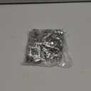 20PCS Cable Clamps 5/16 Stainless Steel Wire Cable Clamps M8 Wire Rope Clamp 5/16 inch Wires Rope Cables Clip Clamp Heavy Duty U Bolt Saddle (Silver)