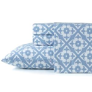 Pointehaven 180 GSM Brushed Cotton Flannel Sheet Sets (Maroc, Twin)