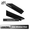 Fits Hyundai Sonata 2011 2012 2013 2014 Acrylic Safe Smoke Window Visor Set - Sun, Rain, and Vent Protection, 4-Piece Tape-On Window Deflector Guard Kit, 2mm Thickened