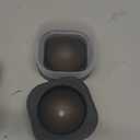 Silicone Ice Ball Maker Mold with Lid, 4 Pack  2.5 Inch Large Sphere Round Ice Cube Mold for Whiskey & Cocktails,Bourbon,and Drinks, Easy Release, BPA-Free, Home Bars & Freezer (Black)