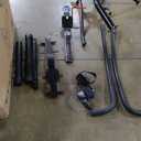 Marcy Dual Action Cross Training Recumbent Exercise Bike with Arm Exercisers, Gym Equipment for Work from Home Fitness, Black JX-7301