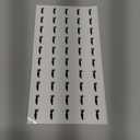 Carrot Food Choice Stickers for Place Cards- Meal Stickers (Clear with Black Icon, Vegetarian) by Savor The Memories