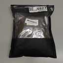 Haoland Long Ombre Brown Wavy Wig for Women 26 Inch Middle Part Curly Women's Charming Synthetic Wig with Natural Wavy Brown Heat Resistant Hair for Wedding Daily Party Use