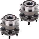 PAROD 512401 Pair Rear Wheel Bearing and Hub Assembly Fit for 13-16 Scion FR-S, 13-19 Subaru BRZ, 19-21 Crosstrek, 09-13 Forester, 08-14 Impreza, Legacy/Outback, 13 WRX, WRX STI, 17-20 Toyota 86, GR86
