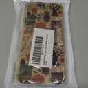 Qivtpjkrin Vintage Halloween Design Phone Case for iPhone 16 Pro Max, Hippie Cat Skull Pumpkin Pattern Cover for Girls Boys Women Men for iPhone 16 Pro Max, Unique Trendy TPU Bumper Cover Case