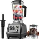 H-Duka Blender for Smoothies with 1800 Watt Motor Powerful Countertop Blenders for Kitchen 70OZ Large Capacity Smoothie Blender and Grinder Combo for Ice Crush Frozen Drinks Puree